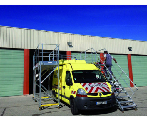 Piattaforma da lavoro - PFCAMIONS - L'Echelle Européenne - mobile / per camion