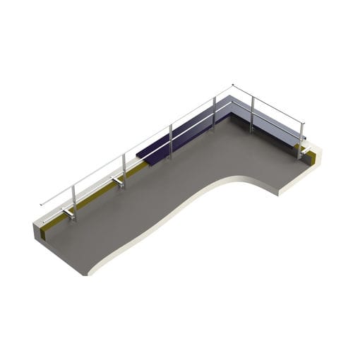 Parapetto in alluminio - EEZ160 series - L'Echelle Européenne - per cantiere
