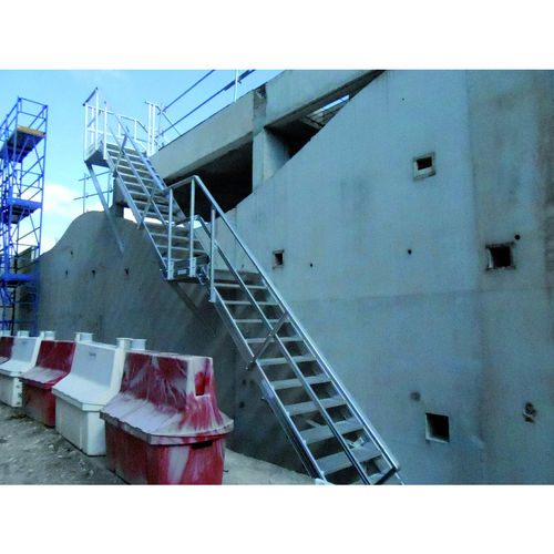 Scala dritta - ESCALIERTEMPO - L'Echelle Européenne - in alluminio / da cantiere