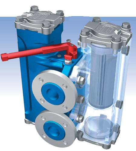 Carter per filtro a cartuccia - BFD  - BOLL & KIRCH Filterbau - per liquido / duplex