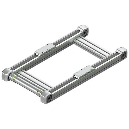 Asse lineare a cinghia - HD series - HIWIN GmbH - con servomotore / di precisione / in alluminio