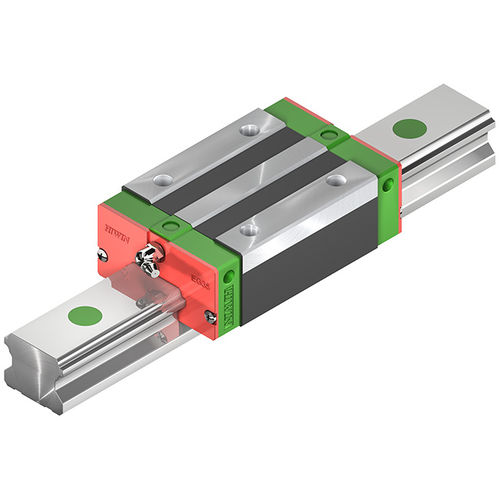 Guida lineare su rotaia profilata - EG/QE series - HIWIN GmbH - a ricircolazione a quattro ranghi di sfere / 30 mm / per carichi pesanti