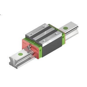 Guida lineare a sfere - HG HIRES series - HIWIN GmbH - a pattino / resistente alla corrosione / per flangia