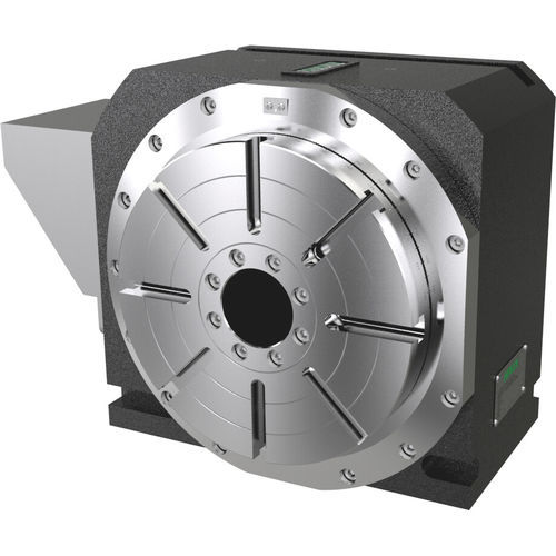 Tavola rotante azionata a motore - RCV series - HIWIN GmbH - verticale / compatta / a presa diretta