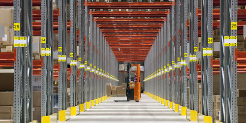 Scaffalatura per magazzino di stoccaggio - P90 - DEXION - con ripiani / dinamica / modulare