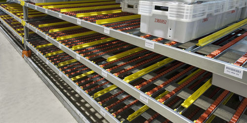 Scaffalatura picking - DEXION - da trasporto / con ripiani / dinamica