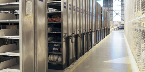 Scaffalatura da officina - Hi280 - DEXION - per magazzino di stoccaggio / per multistoccaggio / con ripiani