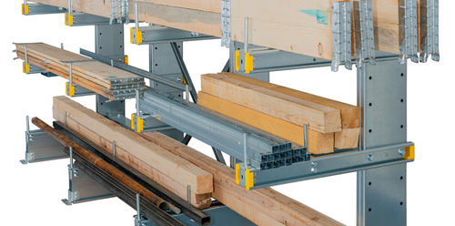 Scaffalatura da officina - DEXION - cantilever / ad accumulo / regolabile