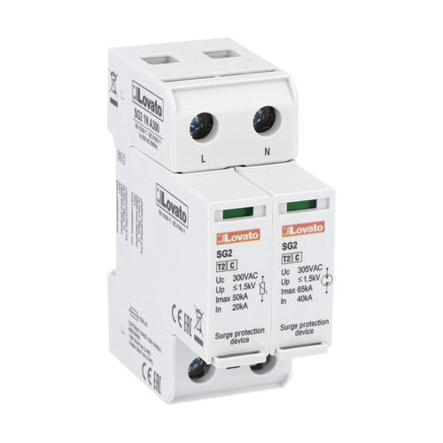 Limitatore di sovratensione di tipo 2 - SG series - LOVATO ELECTRIC - su guida DIN / a presa