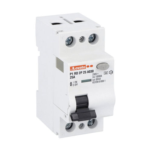 Interruttore differenziale magnetotermici - P1RD series - LOVATO ELECTRIC - 2 poli / 4 poli