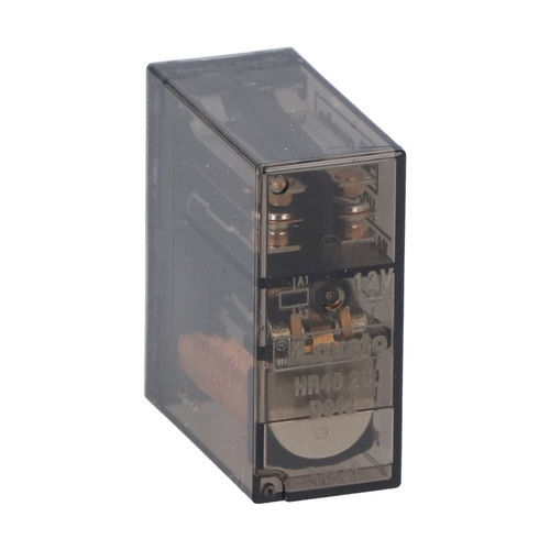 Relè elettromeccanico in miniatura - HR40 series - LOVATO ELECTRIC - 24 VDC / 12 VDC / IEC