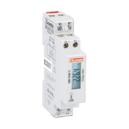 Contatore di energia elettrica trifase - DMED series - LOVATO ELECTRIC - su guida DIN / con display LCD / certificato MID
