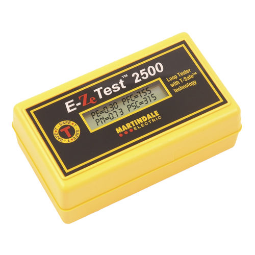 Apparecchio per prove RCD - EZ2500 - Martindale Electric - di terra di impedenza circuito / industriale