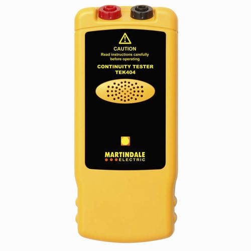 Tester di continuità - TEK404 - Martindale Electric - per motore elettrico / multifunzione