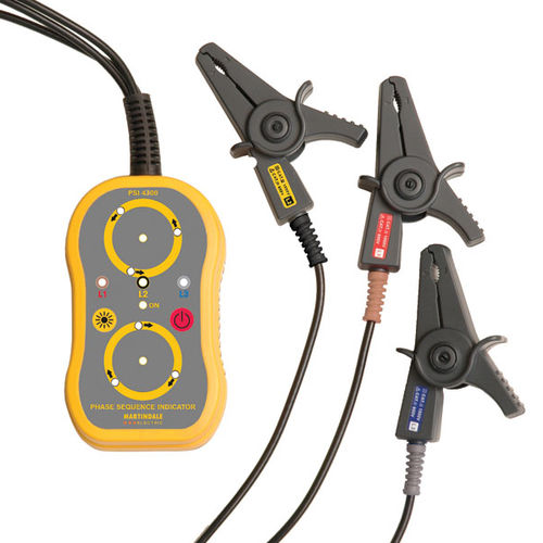 Indicatore di sequenza di fase - PSI4300 - Martindale Electric - LED / portatile