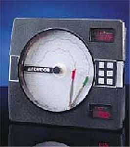 Registratore con carta - Anderson Instrument - a diagramma circolare