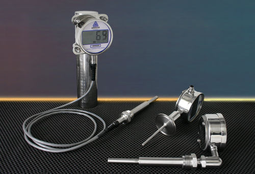 Termometro con sonda - FH series - Anderson Instrument - digitale / per montaggio in superficie / industriale