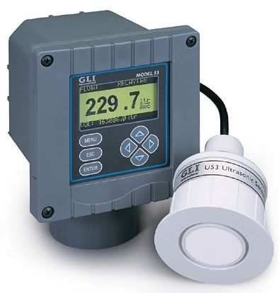 Misuratore di portata ad ultrasuoni - GLI U53 - Hach - volumetrico / per liquidi / ad inserimento
