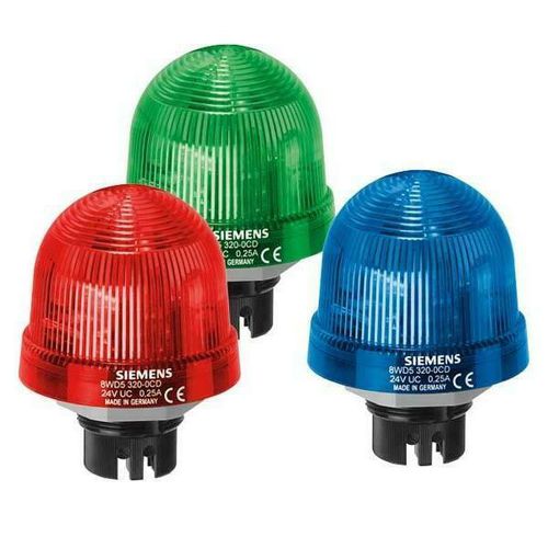 Segnalatore luminoso permanente - 8WD5  - Siemens Safety Integrated - LED / 230 V AC / 24 V AC