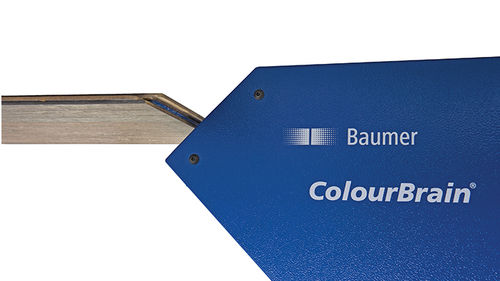 Sistema di ispezione ottico - ColourBrain Clip - Baumer Inspection - automatico / della qualità / per l'industria del legno