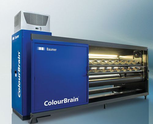 Macchina di ispezione ottica - ColourBrain® DecoInspector - Baumer Inspection - di superficie / di banda / per l'industria tipografica