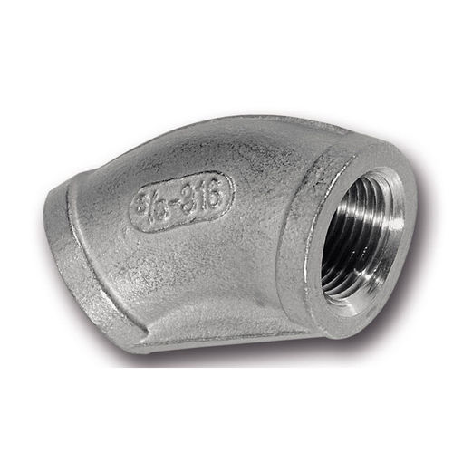 Raccordo gomito a 45° - GF-132 Rp - Schwer Fittings - idraulico / ad avvitamento / in acciaio inossidabile