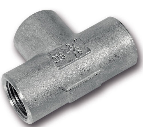 Raccordo idraulico - GF-134 G - Schwer Fittings - ad avvitamento / a T / in acciaio inossidabile