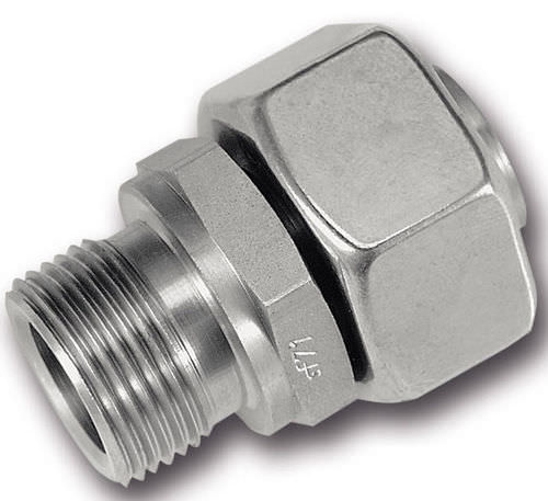 Raccordo ad anello tagliente - SR-573G - Schwer Fittings - idraulico / ad avvitamento / dritto