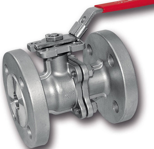 Valvola a sfera - A-BV2-F - Schwer Fittings - manuale / per gas / con flangia