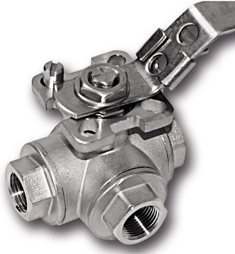 Valvola a sfera - A-3BVG-F - Schwer Fittings - manuale / per gas / PTFE