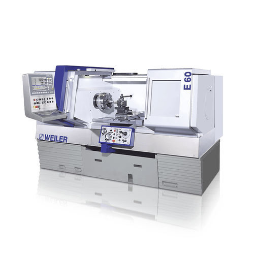 Tornio CNC - E 60 - WEILER Werkzeugmaschinen - orizzontale / 2 assi / per uso intensivo