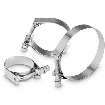 Fascetta stringitubo in acciaio inossidabile - 94 series - Clampco - a perno / a T