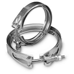 Fascetta stringitubo in acciaio inossidabile - 300 series - Clampco - a perno / con profilo a V