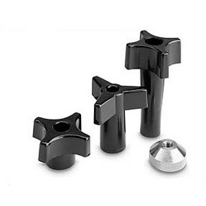 Manopola zigrinata - 300 series - Clampco - a lobi
