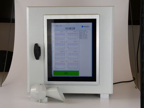 Sistema di monitoraggio di vibrazioni - vMonitor - MAUL-THEET GmbH - per il settore dell'edilizia / multivia / in linea