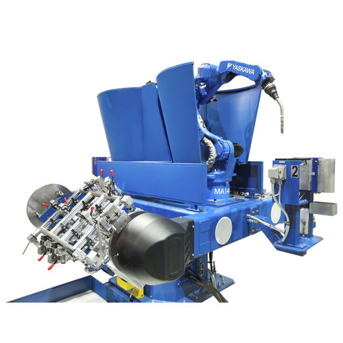 Posizionatore di saldatura a motore - RWV2 Compact - YASKAWA Europe GmbH - rotativo / 2 assi / per robot