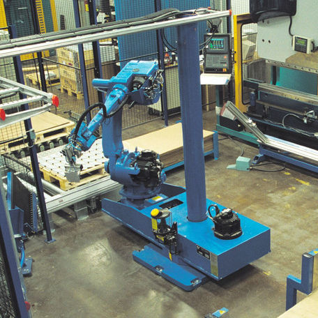 Cella robotizzata per movimentazione - MH50 - YASKAWA Europe GmbH - per pressa piegatrice