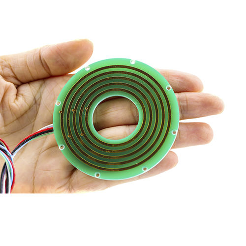 Collettore rotante tramite bus CAN - LPKS025-0501 - JINPAT Electronics Co., Ltd. - in 2 parti / piatto / tipo pancake