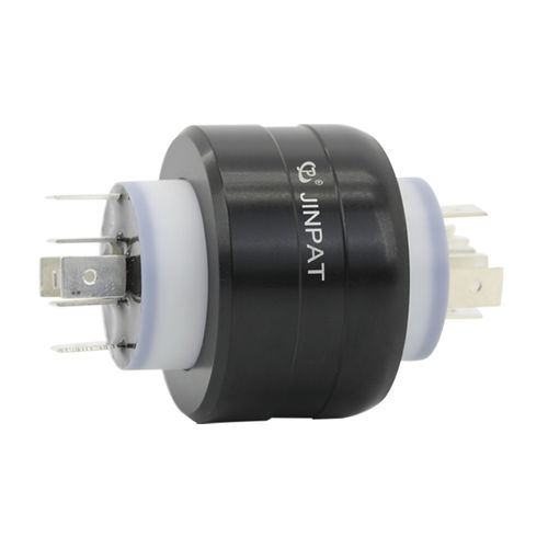 Collettore rotante elettrico - A6H - JINPAT Electronics Co., Ltd. - per applicazioni robotiche / alta corrente / al mercurio