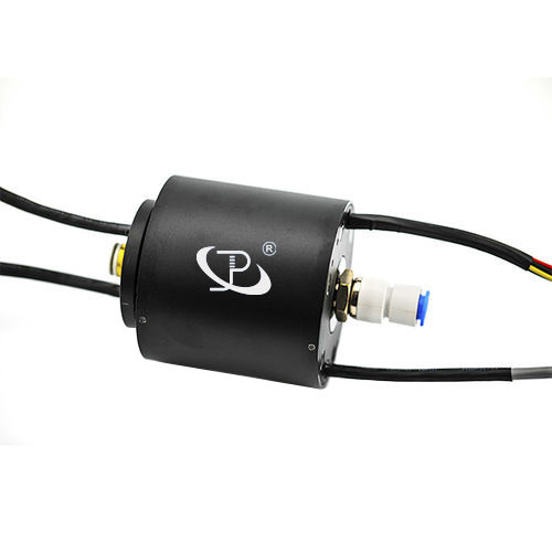 Collettore rotante elettrico - LPT000-1002-U2-E3-HF02 - JINPAT Electronics Co., Ltd. - Ethernet gigabit / a capsula / ad albero cavo