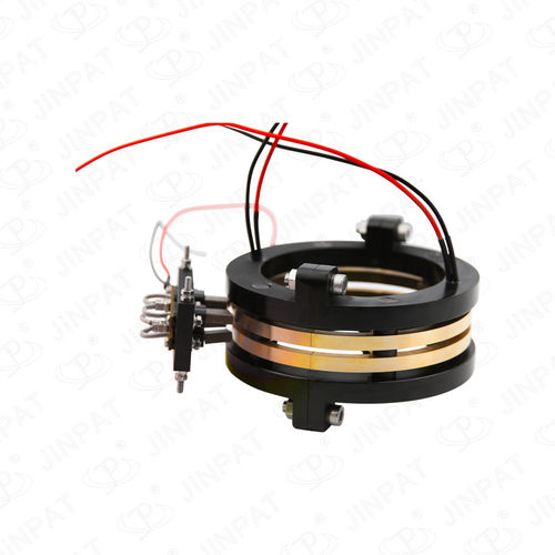 Collettore rotante elettrico - LPT158-0405 - JINPAT Electronics Co., Ltd. - con foro passante / per tavola rotante / per avvolgitrici