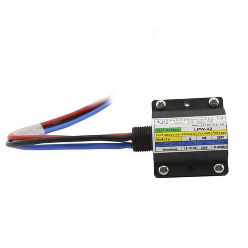 Collettore rotante elettrico - LPW-02 - JINPAT Electronics Co., Ltd. - per centrale eolica / analogico