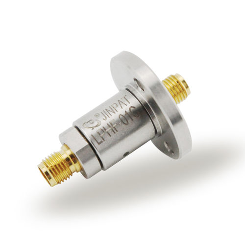 Collettore rotante ibrido - LPHF-01C - JINPAT Electronics Co., Ltd. - in acciaio inossidabile / con connettore RF coassiale