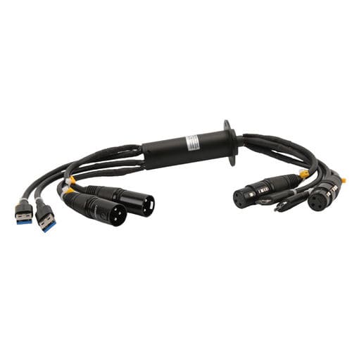 Collettore rotante USB - LPC-12T-02U3-HD02 - JINPAT Electronics Co., Ltd. - HDMI / a capsula / per applicazioni robotiche