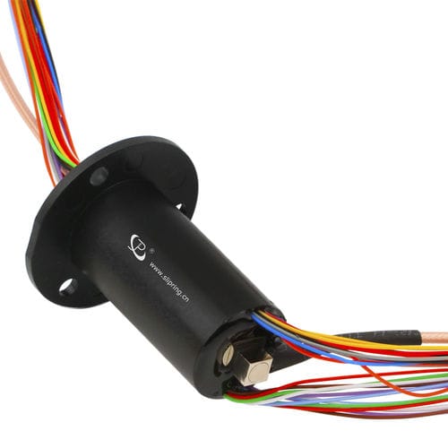 Collettore rotante ibrido - LPC-1C2402 - JINPAT Electronics Co., Ltd. - ad albero cavo / per antenna radar / in plastica