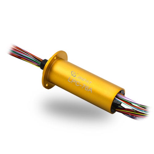 Collettore rotante elettrico - LPC-76A - JINPAT Electronics Co., Ltd. - PROFIBUS / a capsula / per tavola rotante