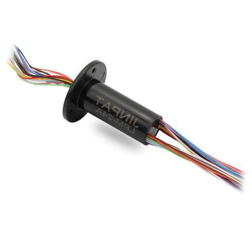 Collettore rotante a capsula - LPM-24A - JINPAT Electronics Co., Ltd. - per tavola rotante / per apparecchiatura medica / in plastica