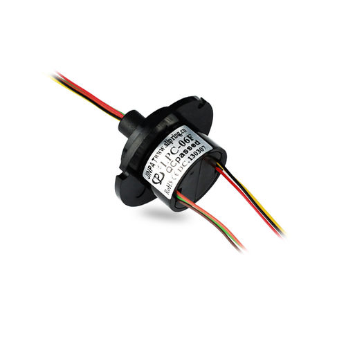 Collettore rotante a capsula - LPC-06F - JINPAT Electronics Co., Ltd. - per tavola rotante / per telecamera / in plastica