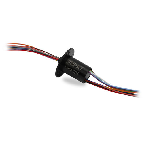 Collettore rotante a capsula - LPM-12I - JINPAT Electronics Co., Ltd. - in plastica / compatto / con contatti in oro
