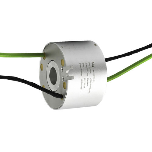 Collettore rotante tramite bus CAN - LPT025-0405-04S - JINPAT Electronics Co., Ltd. - con foro passante / per apparecchiatura medica / in lega d'alluminio